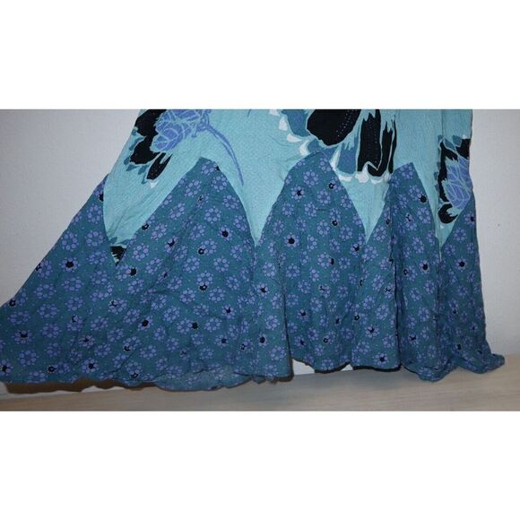 Free People OB564403 Womens Sz XS Blue "Someone Like You" Printed Slip Dress $88 - Picture 5 of 11